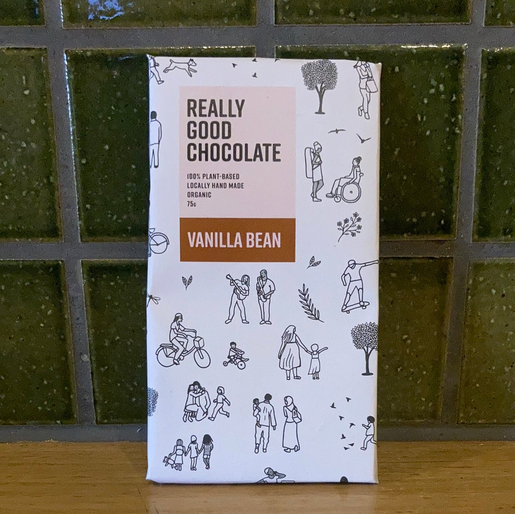 Really Good Chocolate Vanilla Bean 75g