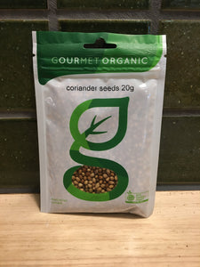 Gourmet Organic Herbs Coriander Seeds 20g