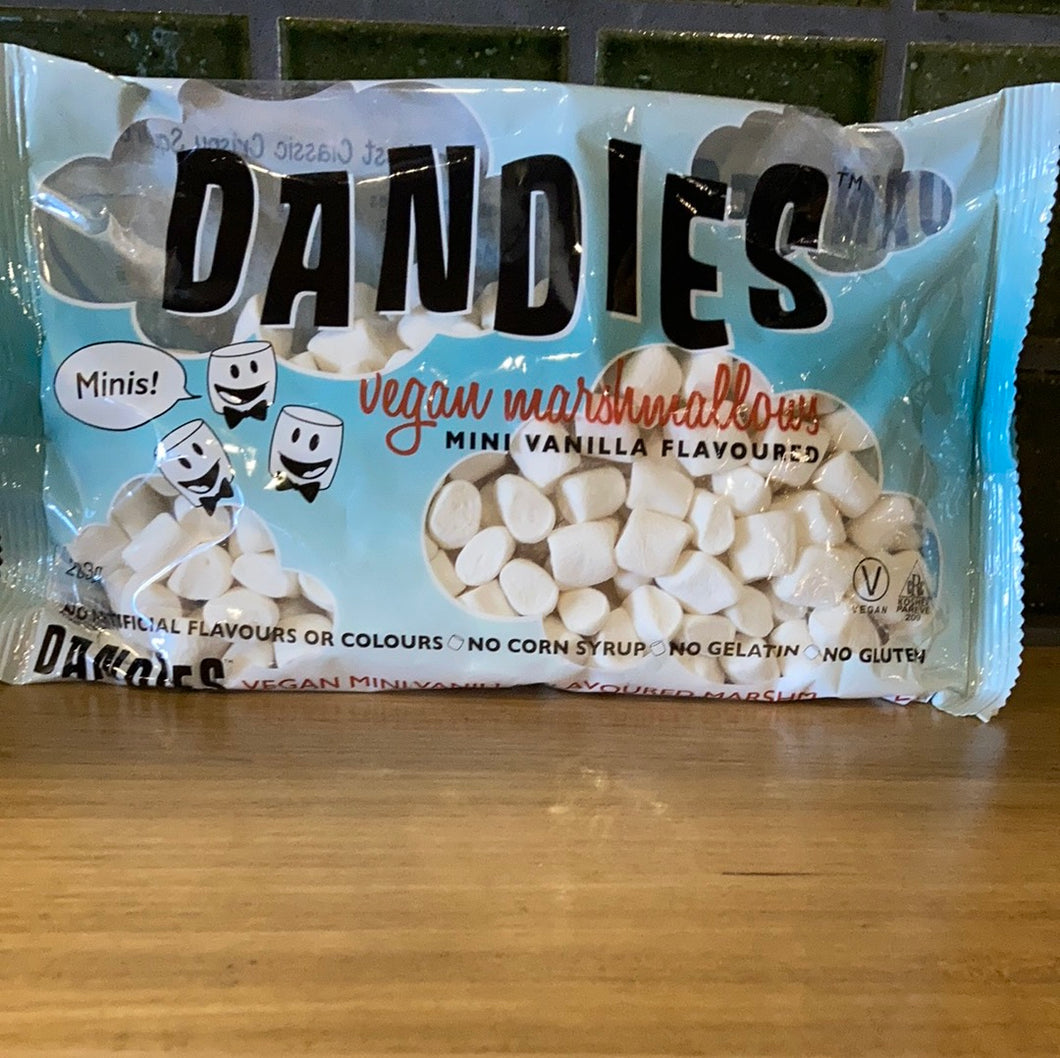 Dandies Vegan Marshmallows Mini Vanilla 283g