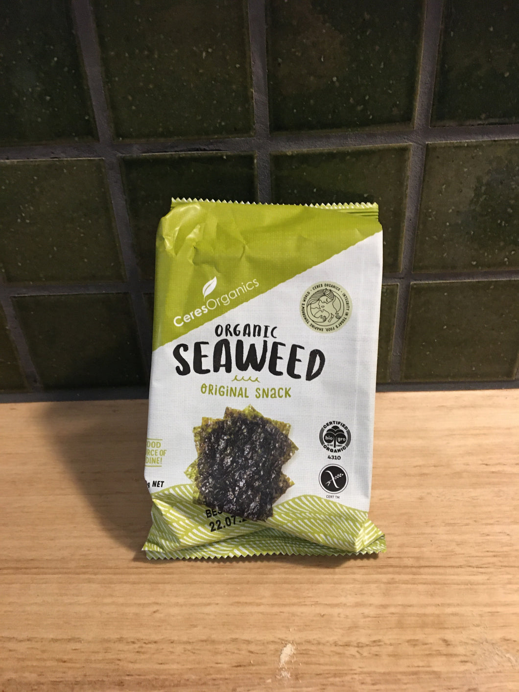 Ceres Seaweed Snack Roasted Nori 11.3g