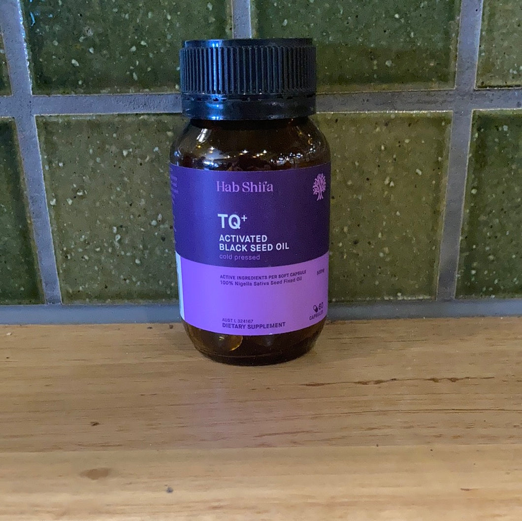 Hab Shifa TQ Activated Black Seed Oil Capsules 60pk