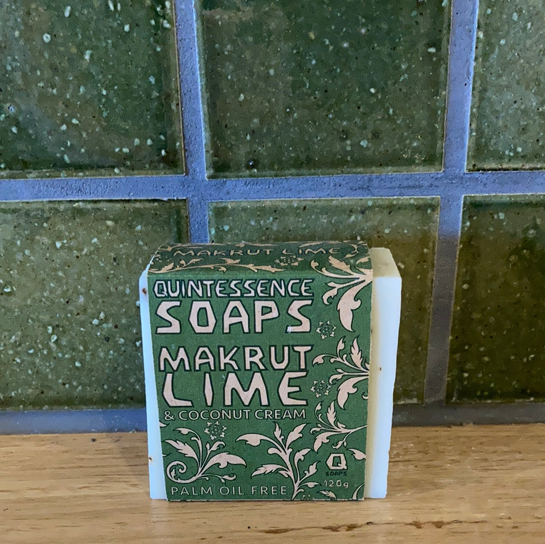Quintessence Soaps Ankorian Colection Makrut Lime 120g