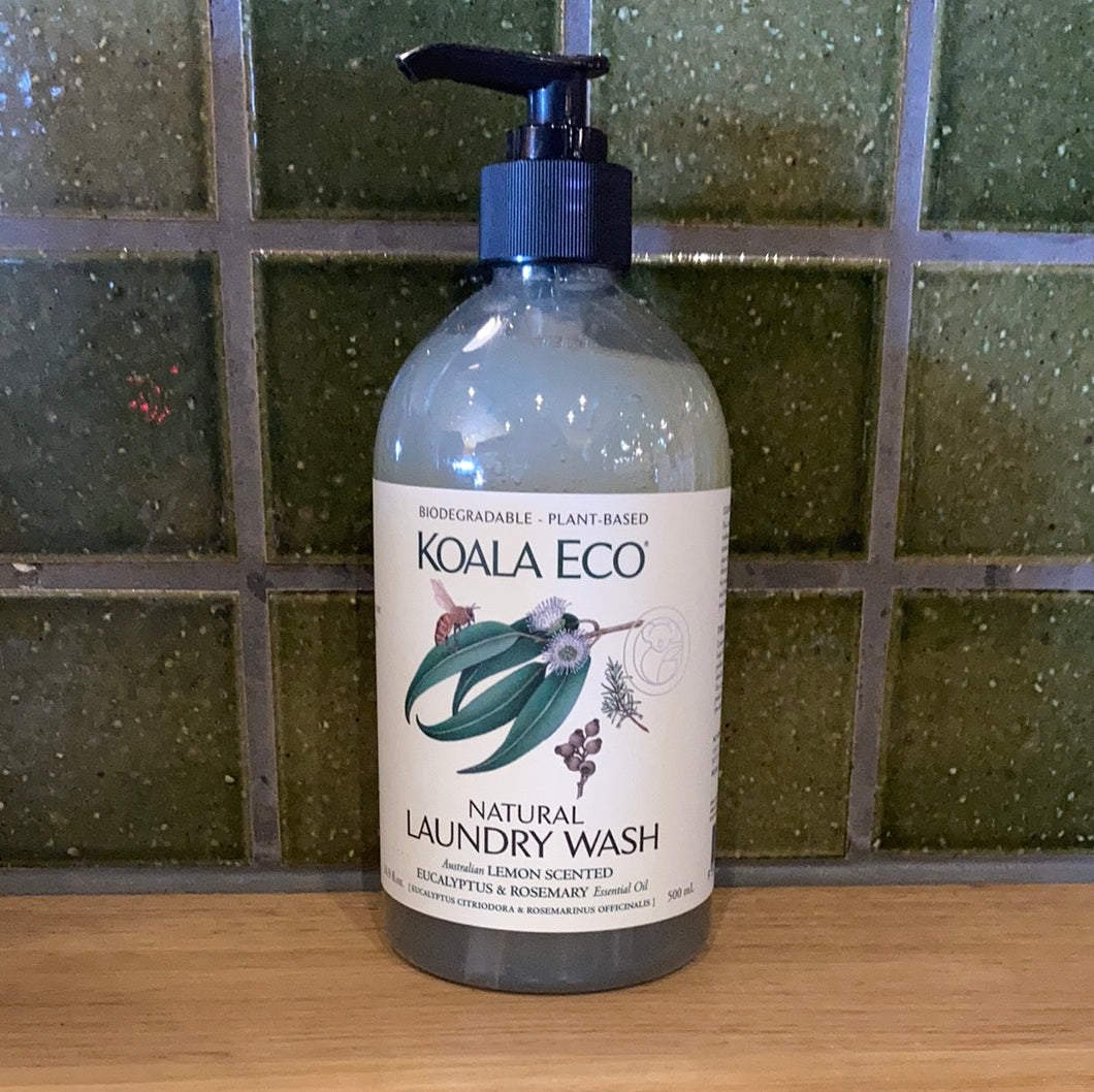 Koala Eco Laundry Wash Lemon Scented Eucalyptus and Rosemary 500ml