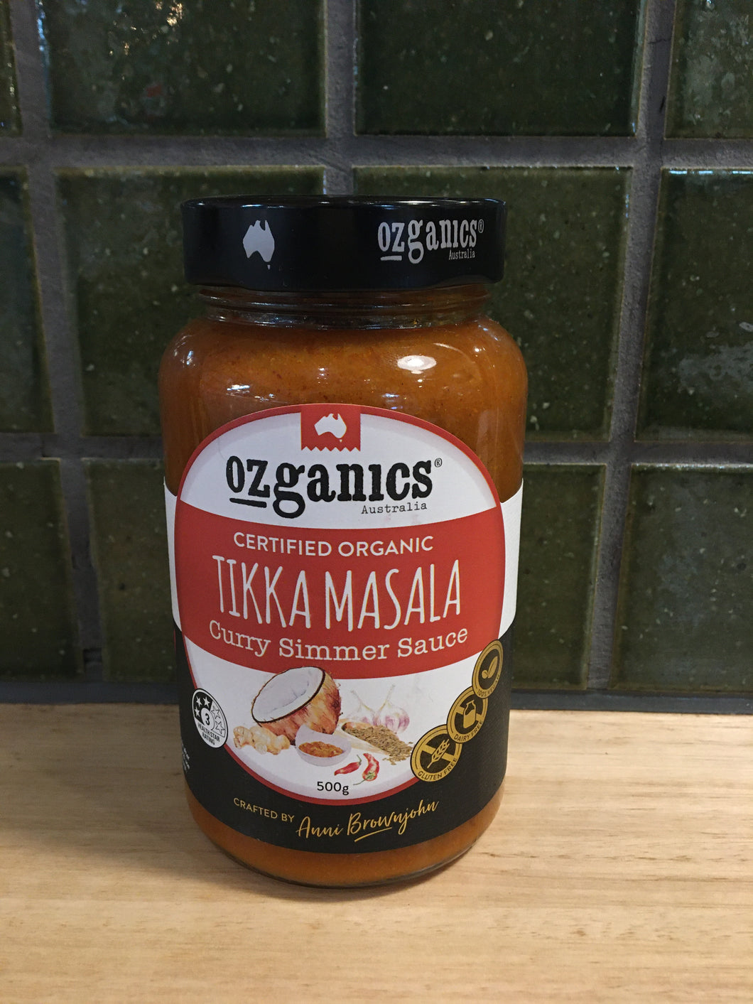Ozganics Tikka Masala Simmer Sauce 500g