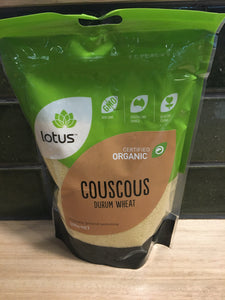 Lotus Couscous Durum Wheat Organic 500g