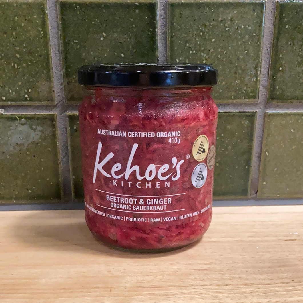 Kehoe's Kitchen Sauerkraut Beetroot & Ginger 410g