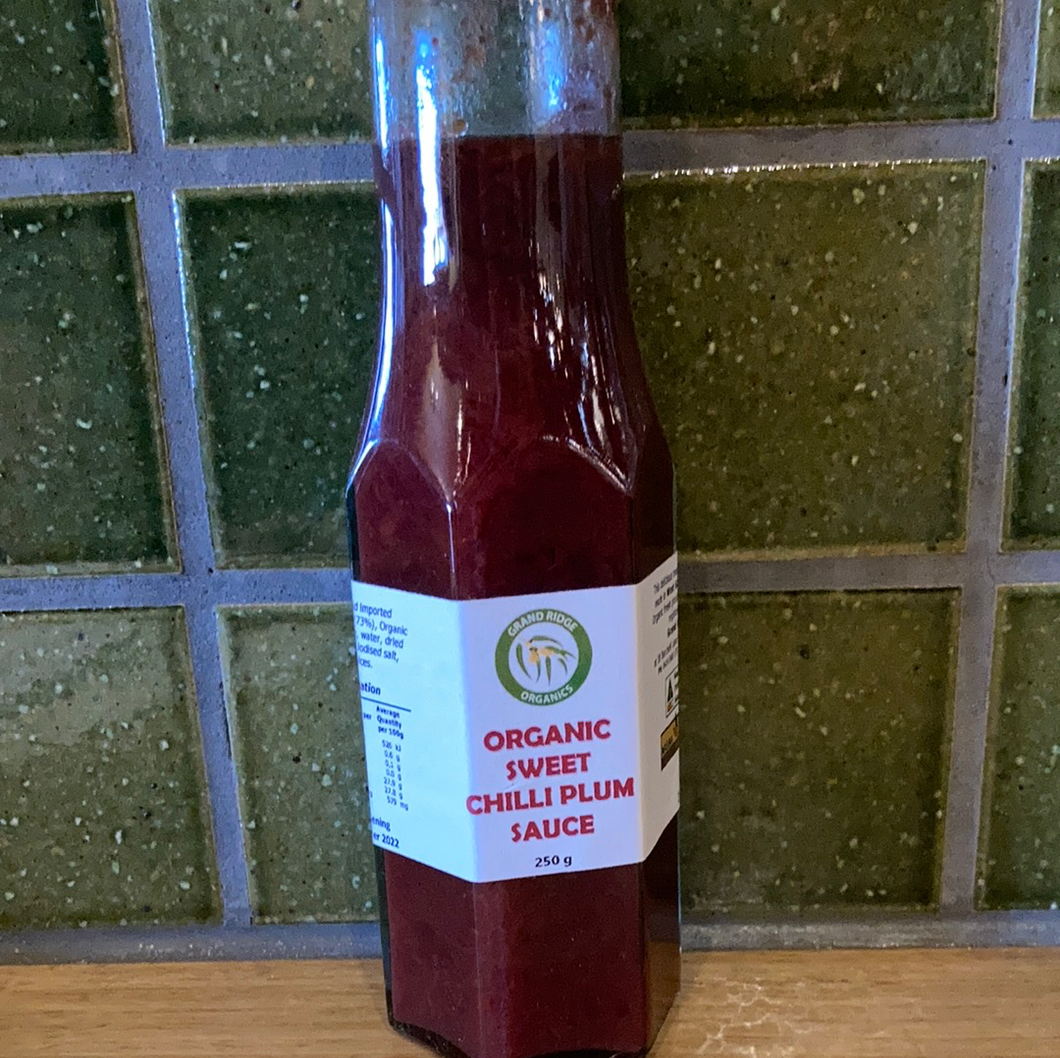 Grand Ridge Organic Sweet Chilli Plum Sauce 250g