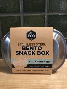 Ever Eco Container Steel Bento Snack Box 1 Compartment