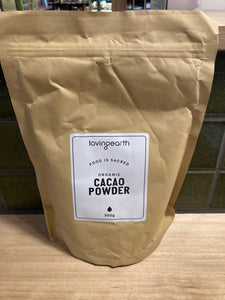 Loving Earth Cacao Powder 500g