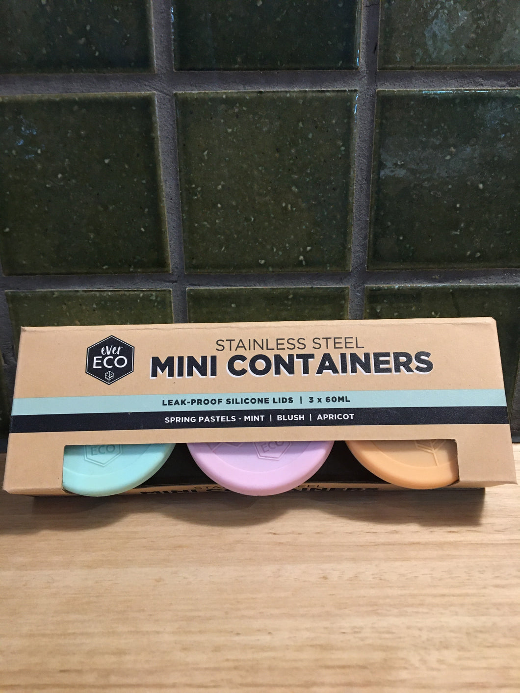 Ever Eco Containers Mini Spring Pastels 3x60mL