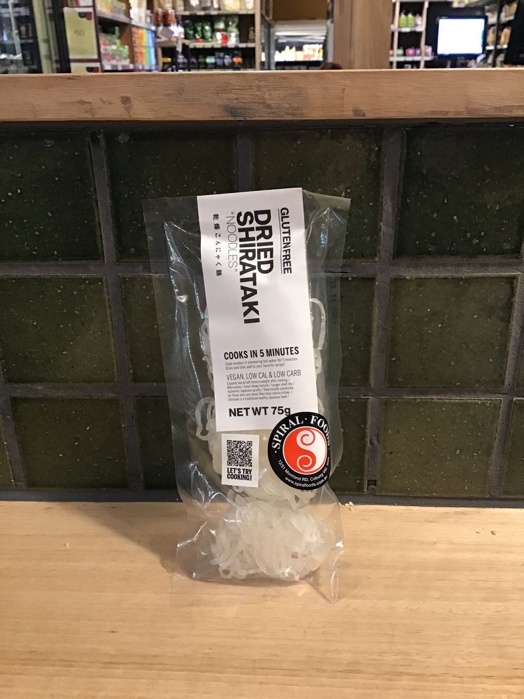 Spiral Noodles Dried Shirataki 75g