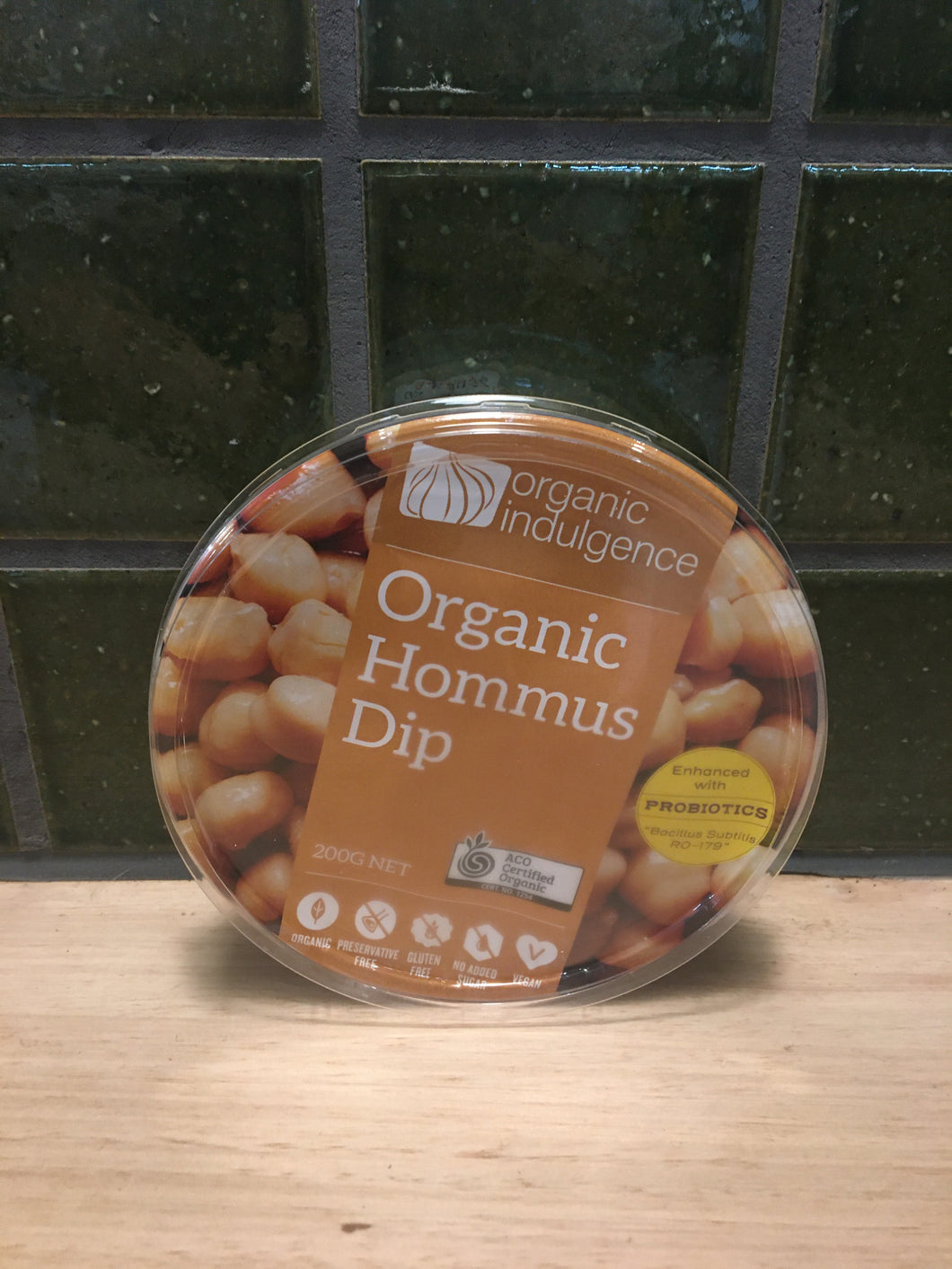 Organic Indulgence Dip Hommus 200g