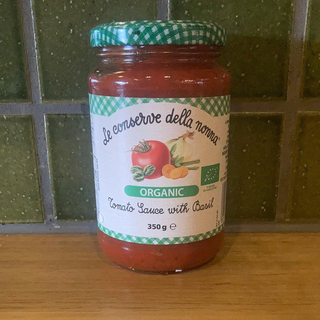 Le Conserve Della Nonna Tomato Sauce with Basil 350g
