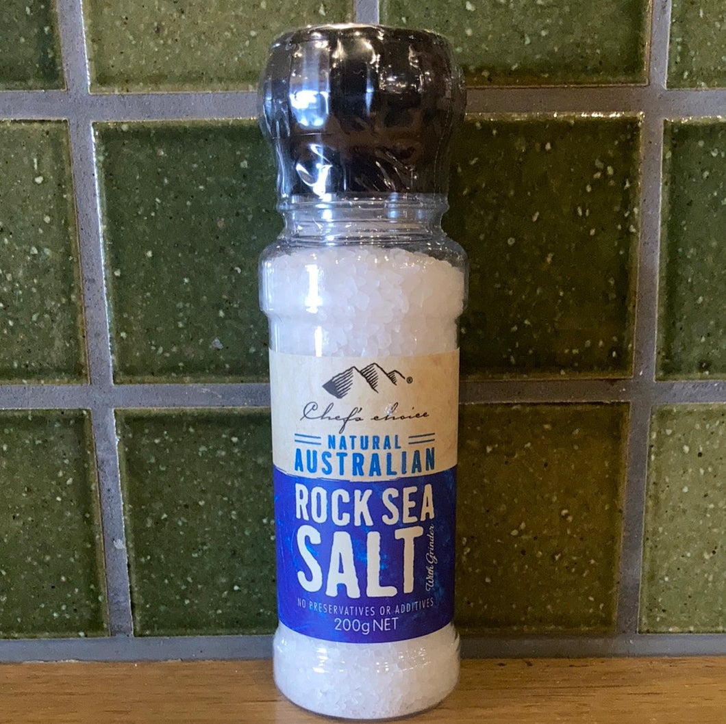 Chef's Choice Natural Australian Rock Sea Salt 200g