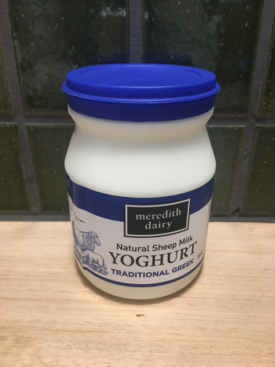 Meredith Dairy Sheep Yoghurt Blue Traditional Greek 500g
