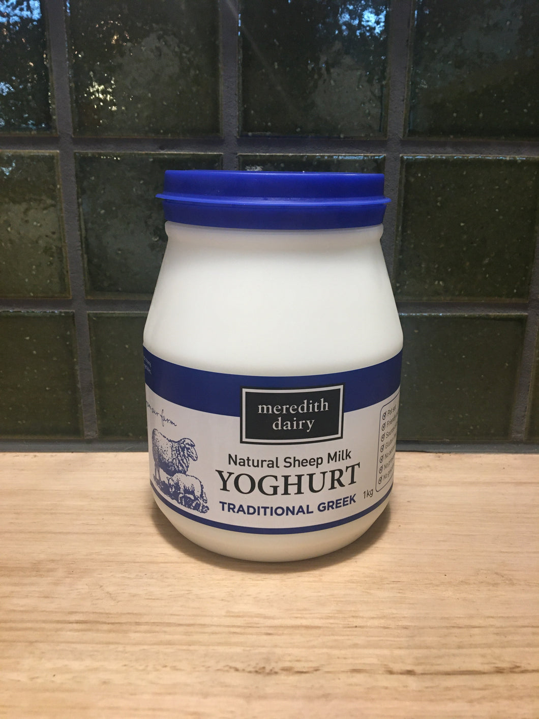 Meredith Dairy Sheep Yoghurt Blue Traditional Greek 1kg
