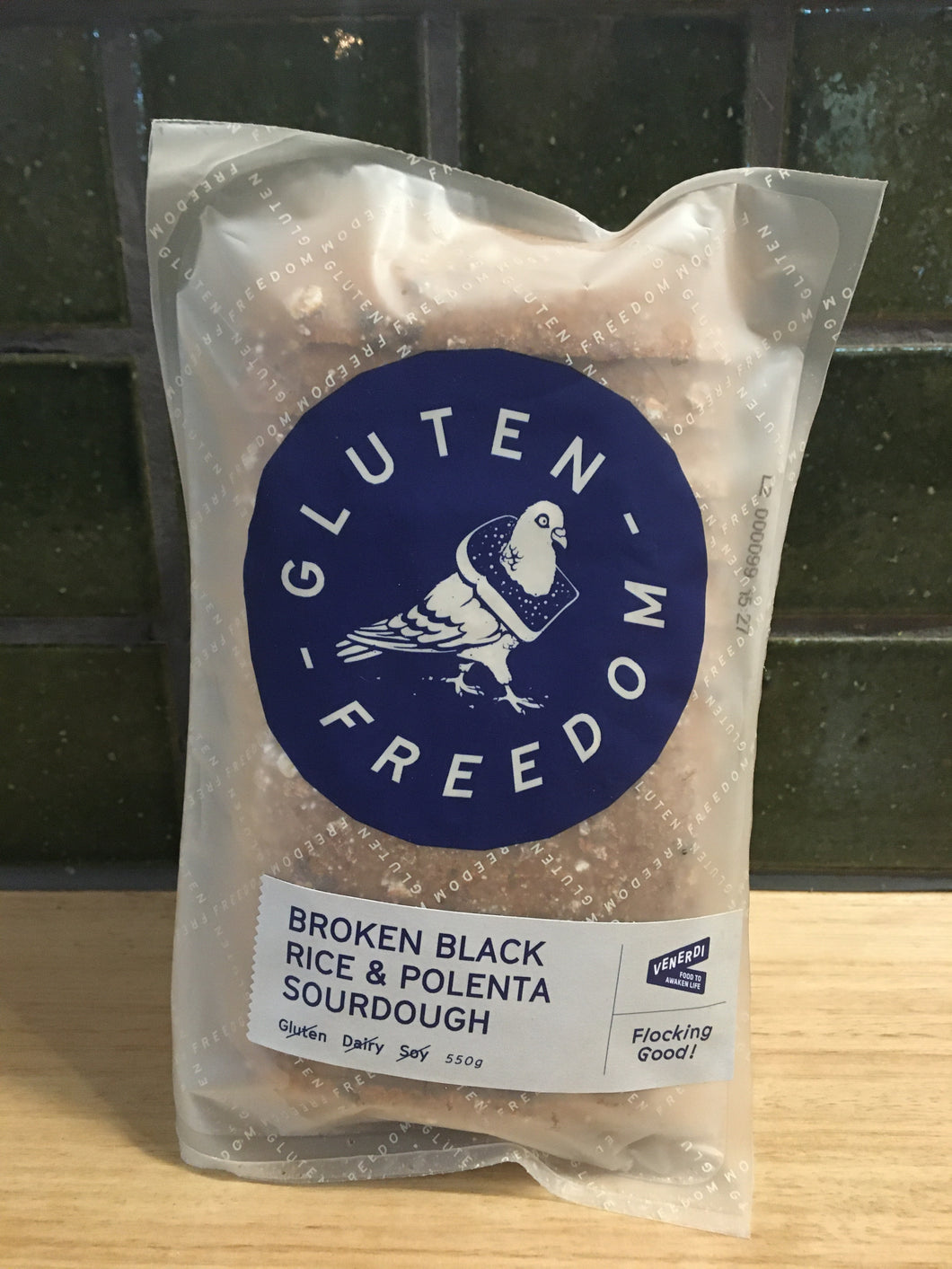 Gluten Freedom Broken Black Rice & Polenta Sourdough 550g