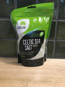 Lotus Sea Salt Celtic Coarse 500g