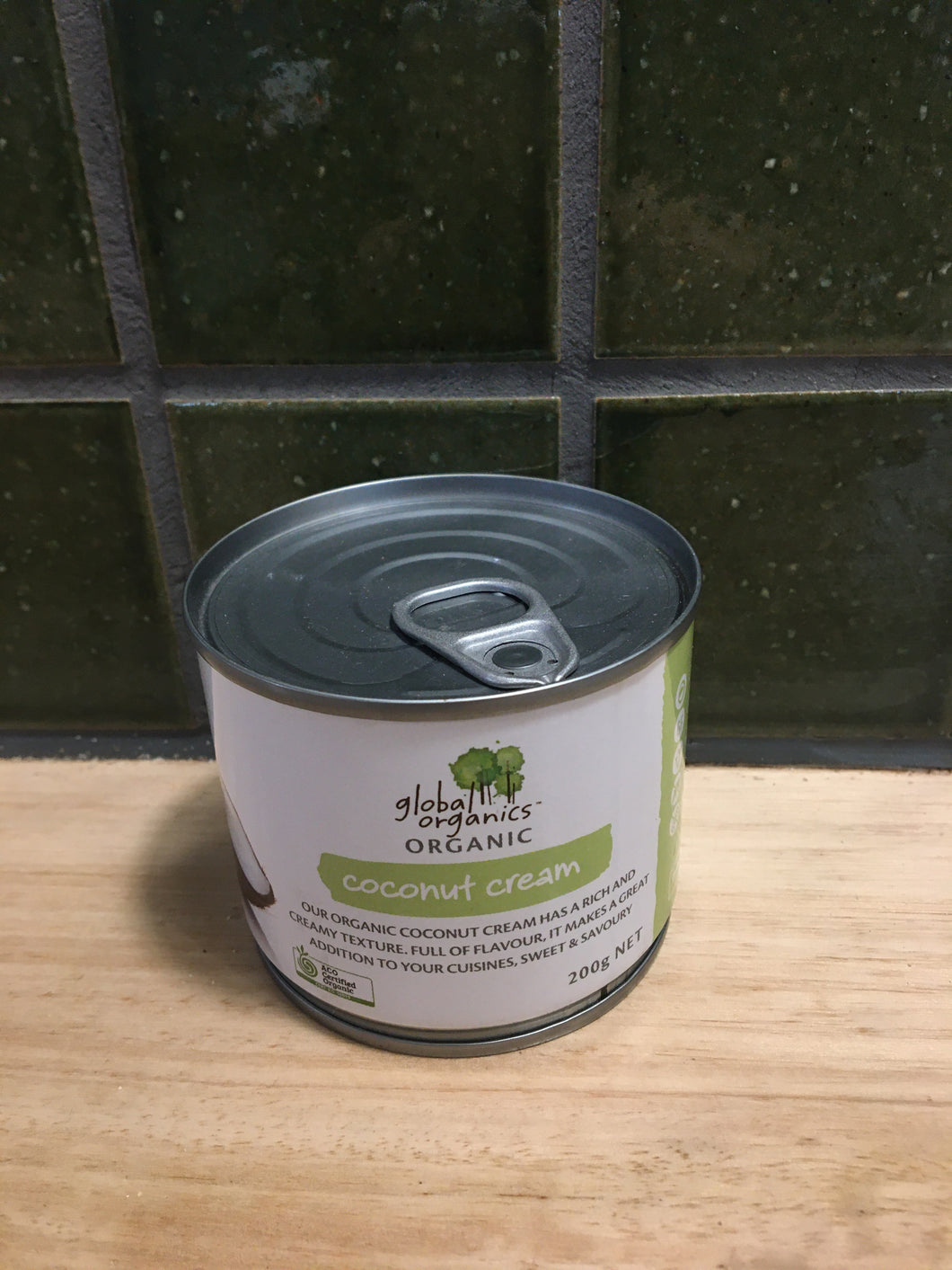 Global Organics Coconut Cream 200g