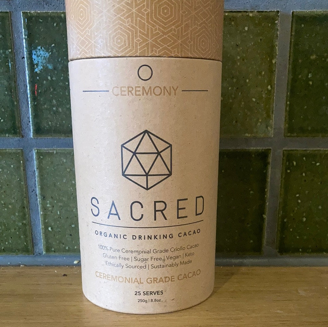 Sacred Taste Organic Drinking Cacao Ceremony 250g