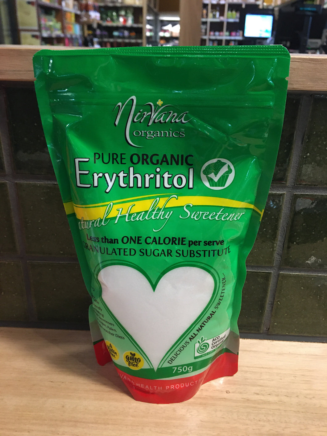 Nirvana Organics Erythritol 750g