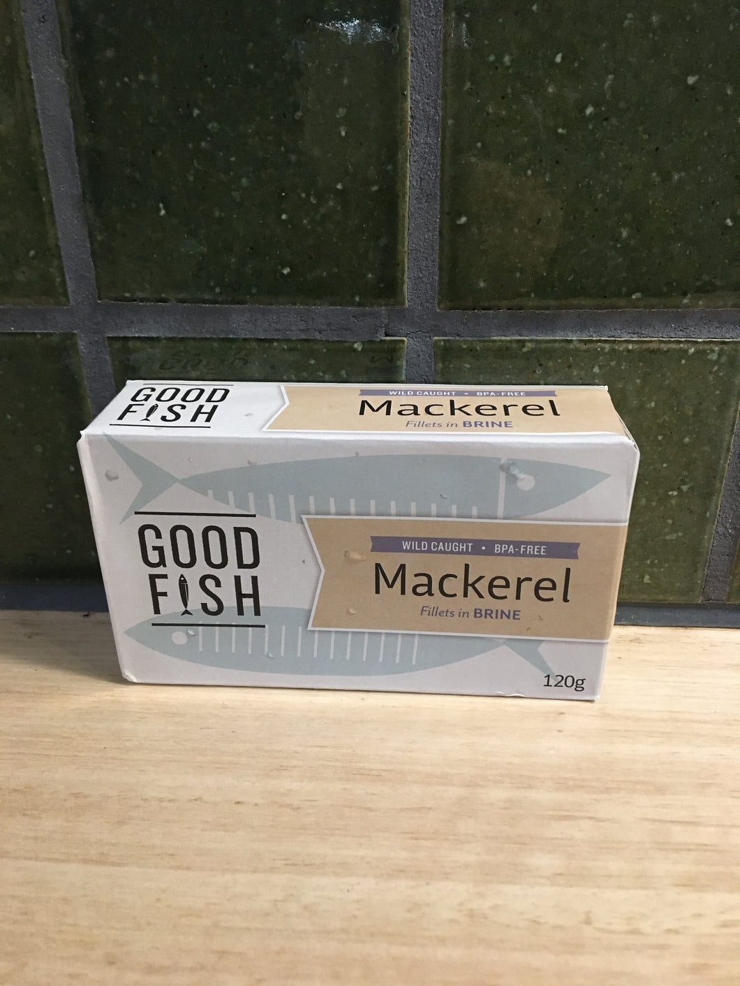 Good Fish Tin Mackerel Fillets in Brine 125g