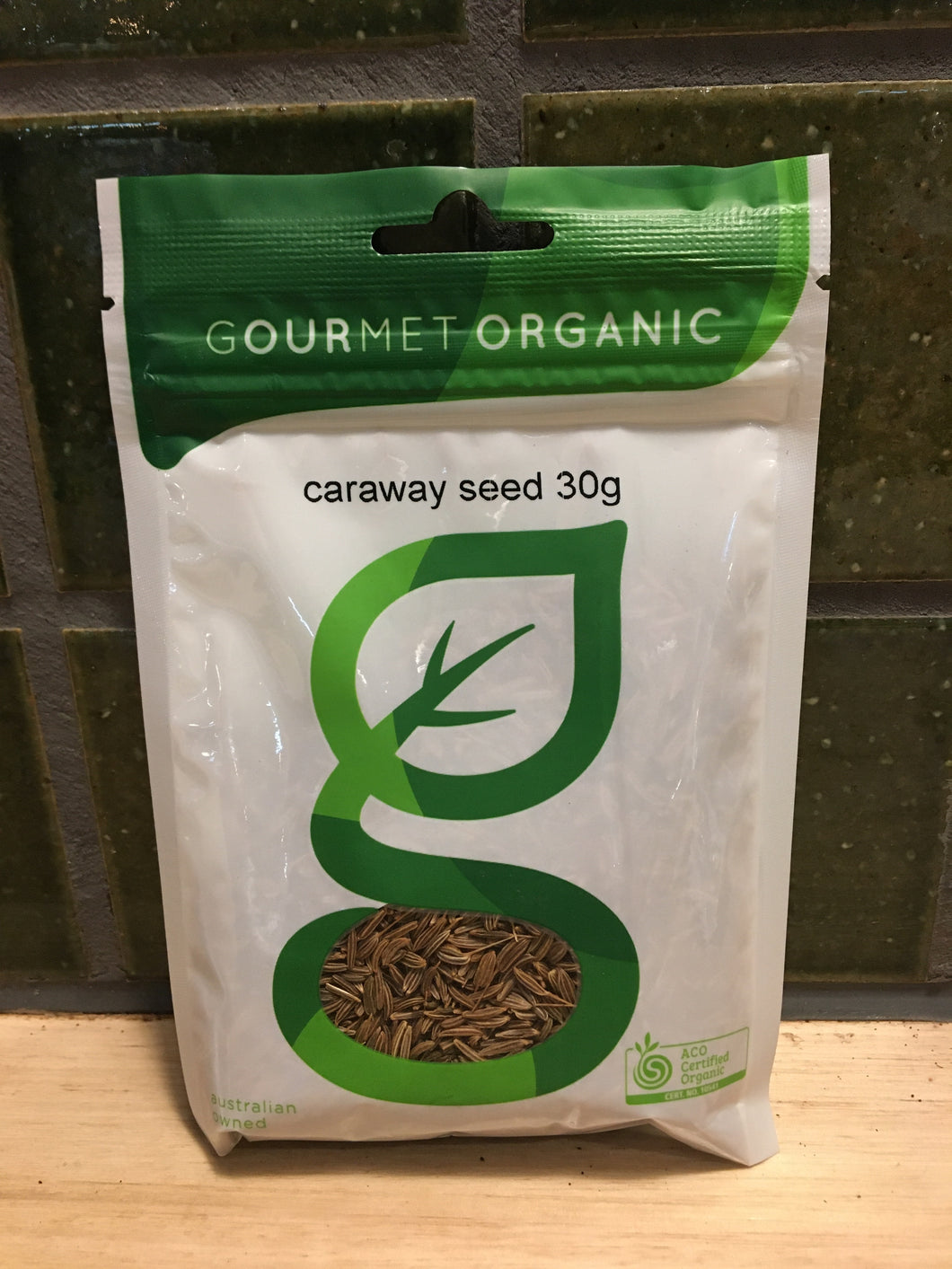 Gourmet Organic Herbs Caraway Seeds 30g