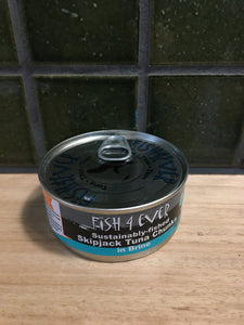 Fish 4 Ever Skipjack Tuna Chunks in Brine 160g