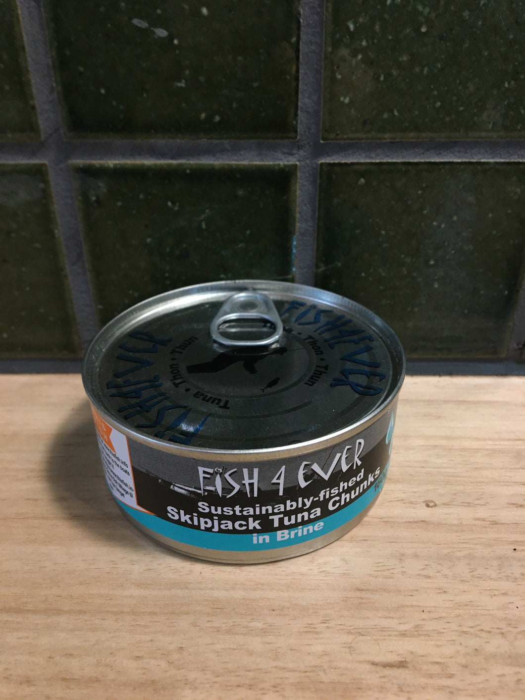 Fish 4 Ever Skipjack Tuna Chunks in Brine 160g