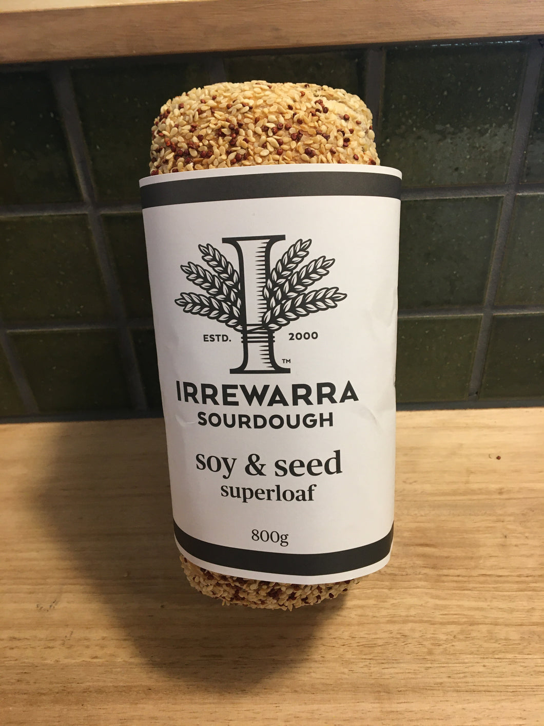 Irrewarra Soy & Seed Superloaf 800g