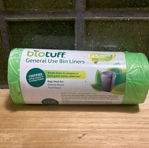 BioTuff General Use Bin Liners 25x20L