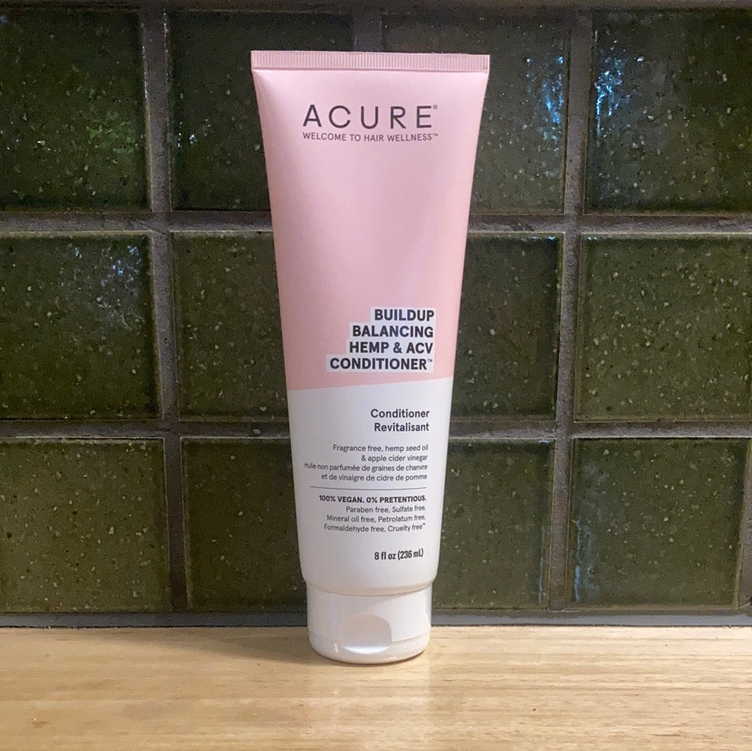 Acure Buildup Balancing Hemp & Acv Conditioner 236ml