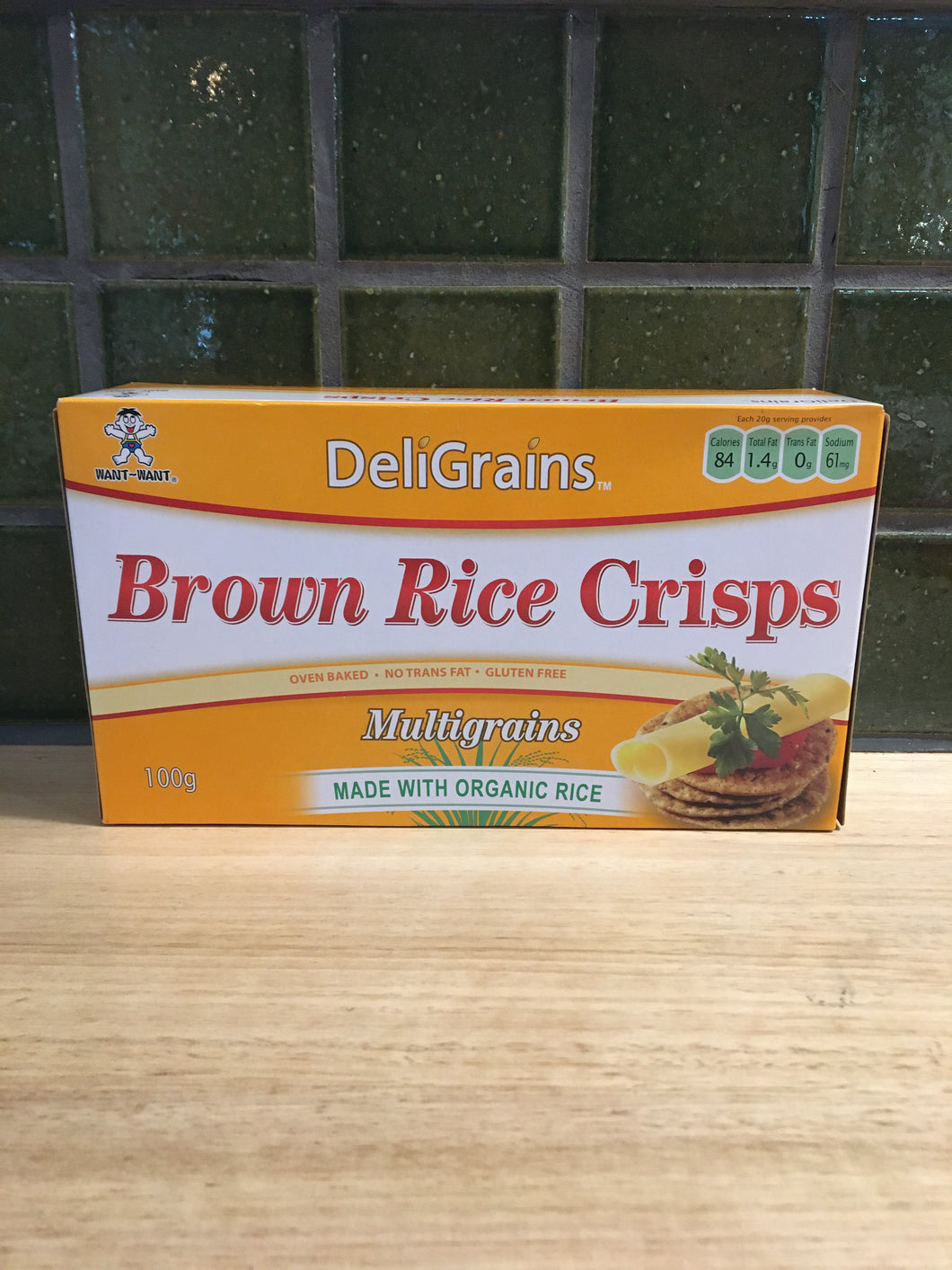 DeliGrains - Brown Rice Crisps Multigrain 100g
