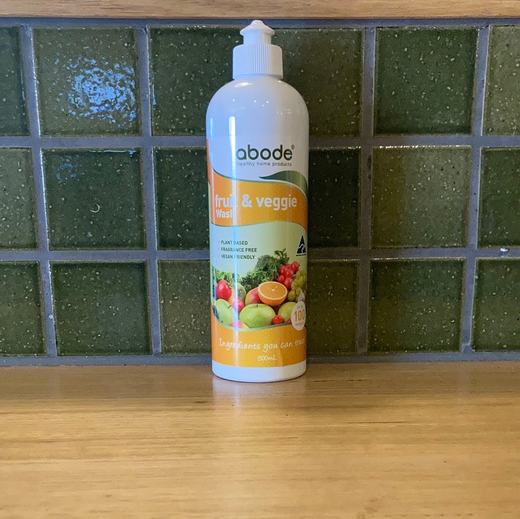 Abode Fruit & Vege Wash 500ml