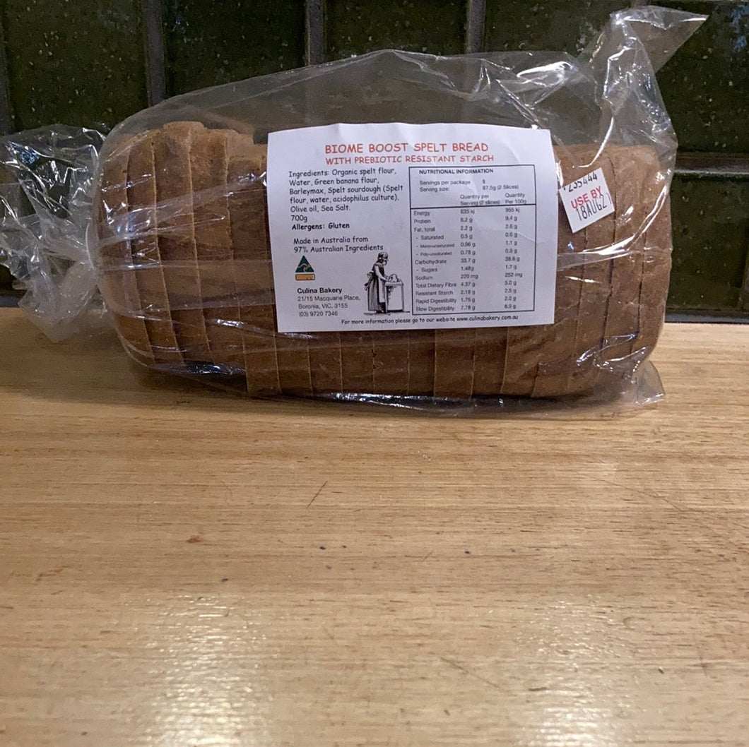 Culina Bakery Biome Boost Spelt Bread 700g