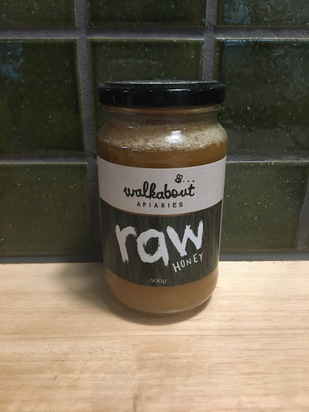 Walkabout Apiaries Raw Honey 500g