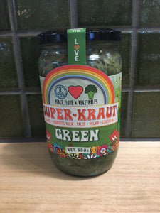 Peace Love & Vegetables Super Kraut Green 580g