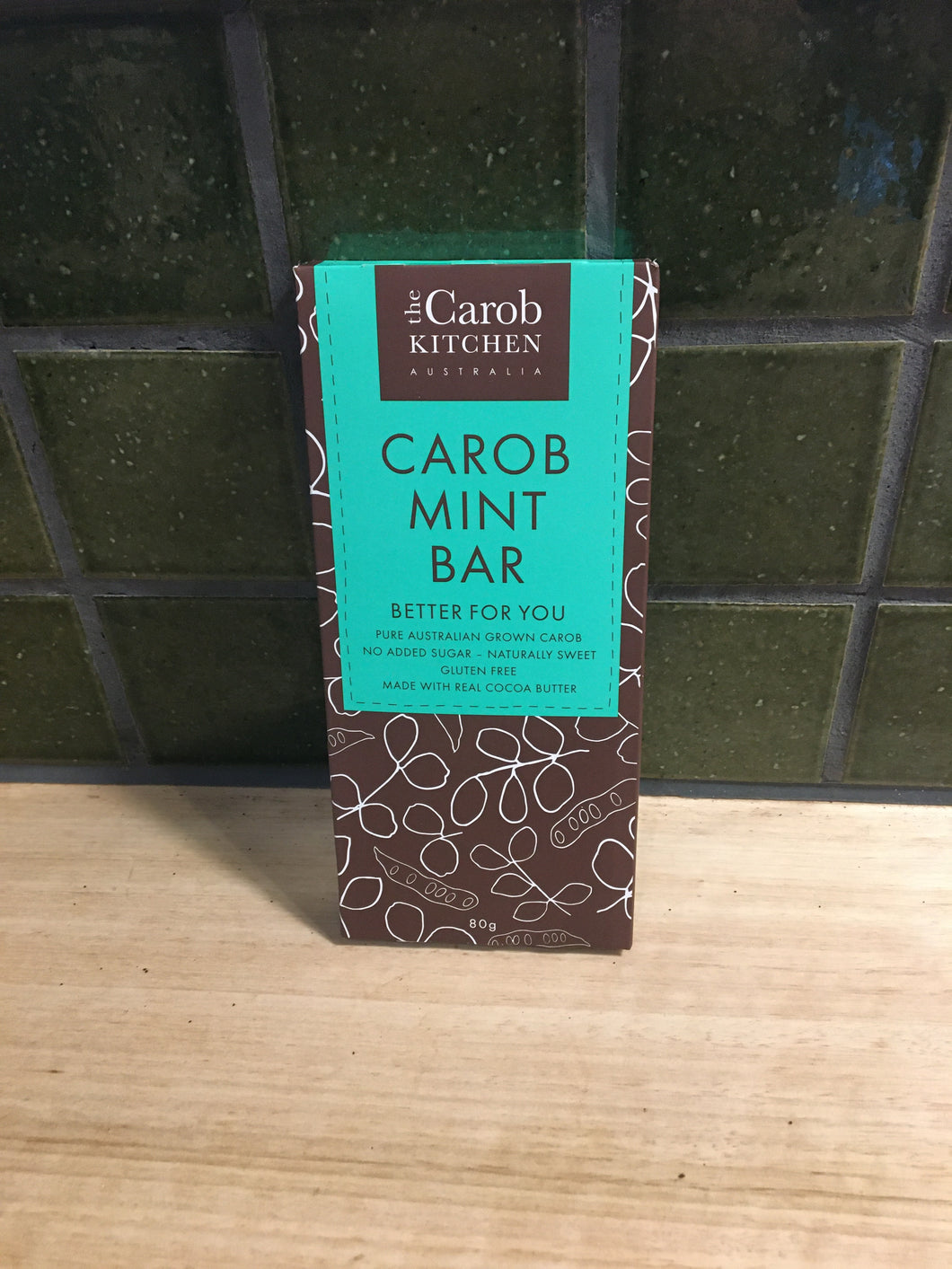 The Carob Kitchen Mint Bar 80g