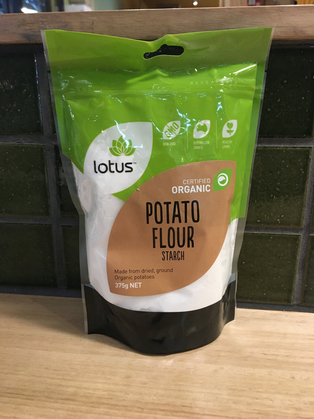 Lotus Potato Flour (Starch) - Organic 375g