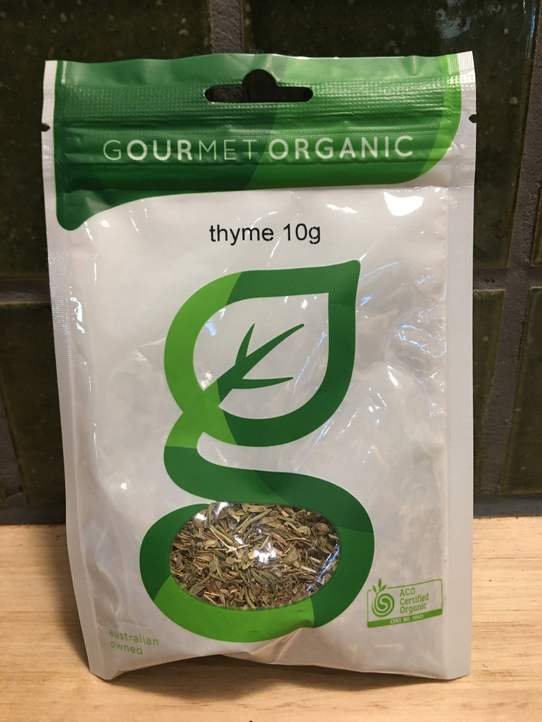 Gourmet Organic Herbs Thyme 10g