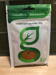 Gourmet Organic Herbs Indian Curry Powder 30g