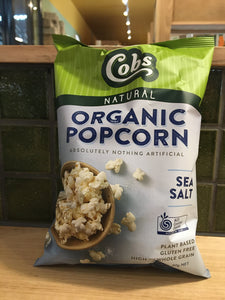 Cobs Organic Popcorn Sea Salt 80g