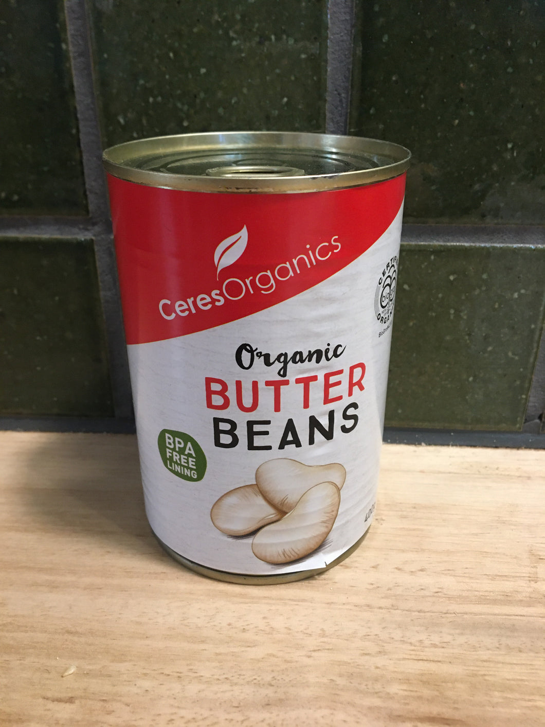 Ceres Organics Butter Beans 400g