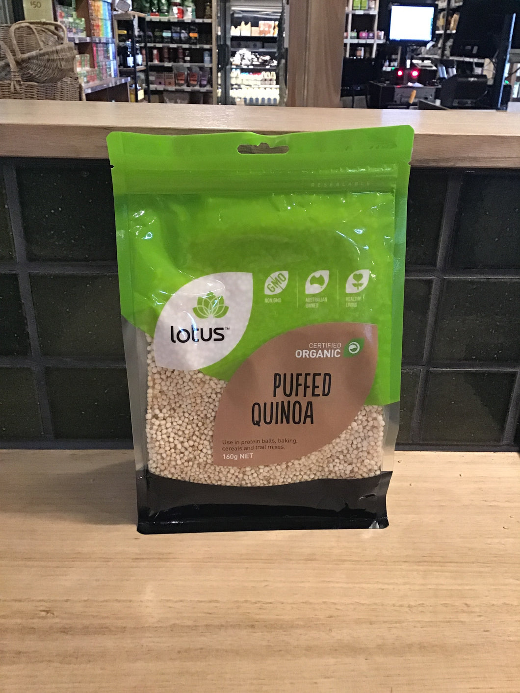 Lotus Quinoa Puffed Organic 160g
