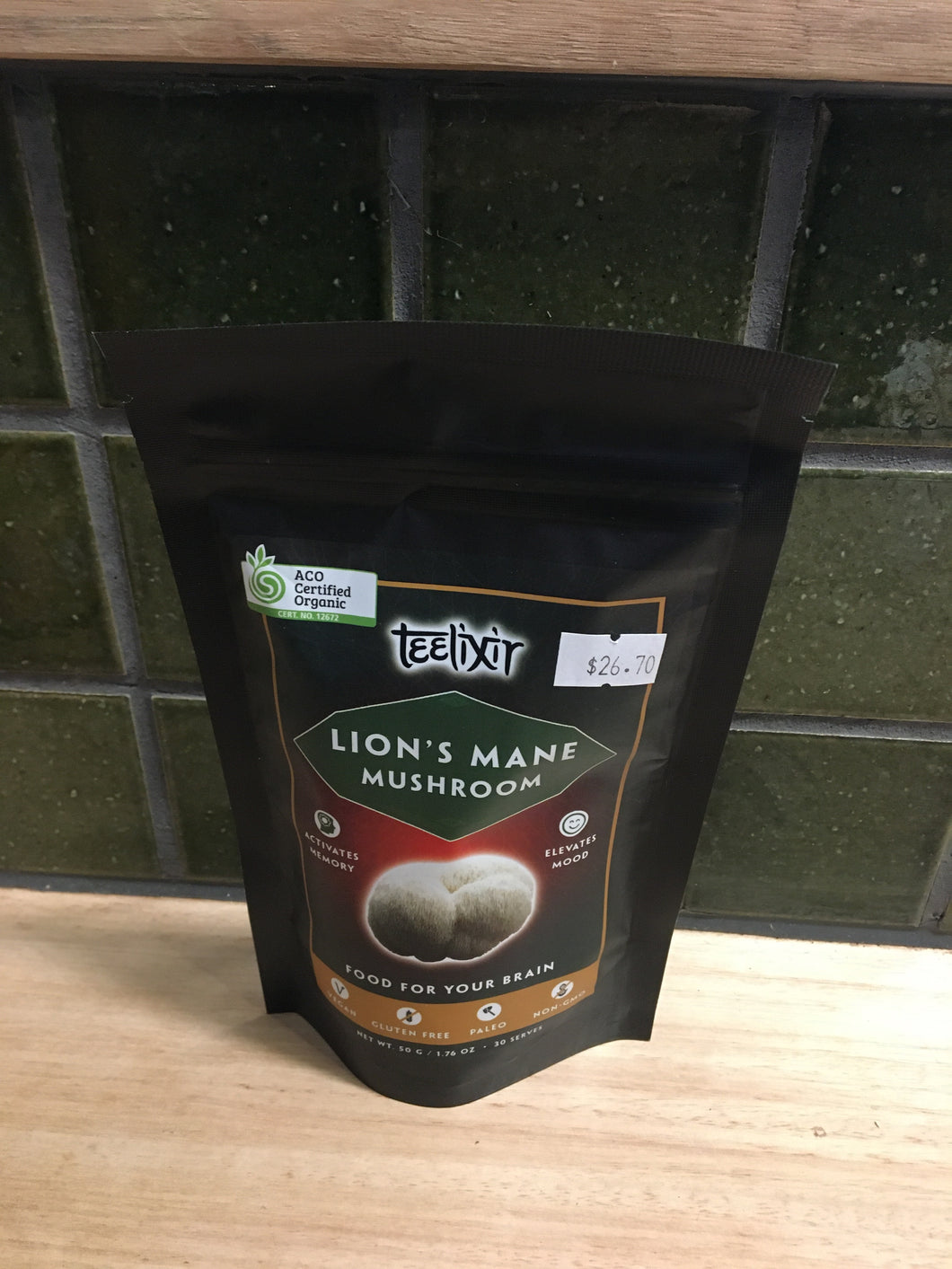 Teelixir Lion's Mane Mushroom 50g