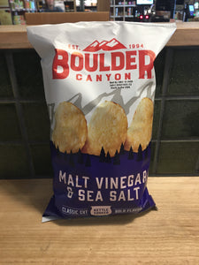 Boulder Canyon Malt Vinegar Seasalt 142g