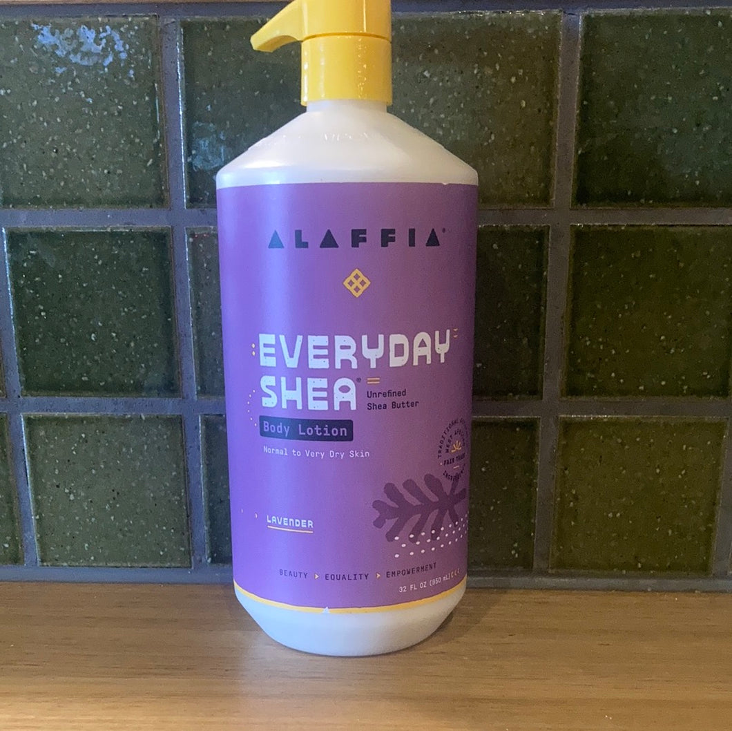 Alaffia Everyday Shea Body Lotion Lavender 950ml