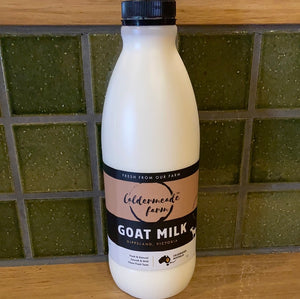 Caldermeade Farm Whole Goat Milk 1L