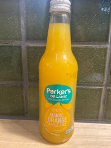 Parkers Juice Mango Orange and Apple 330mL