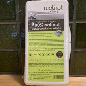 Wotnot Baby Wipes with Case 20pk